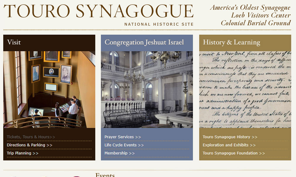 Touro Synagogue | Newport Inns of Rhode Island