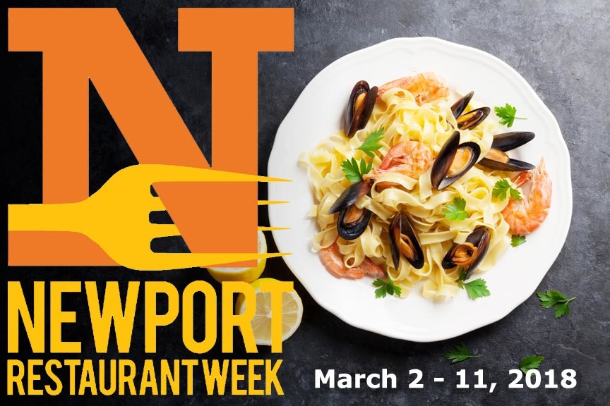 Don’t Miss The Spring Session of Newport Restaurant Week 2018!
