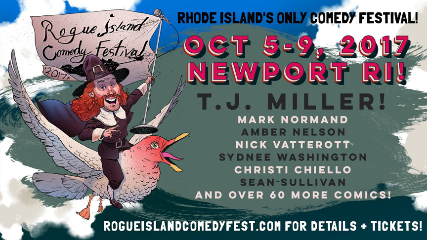 Get Set For Serious Fun At Rogue Island Comedy Festival 2017